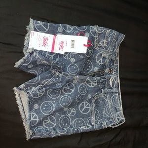 Justice lot size 12 shorts one brand new with tags
